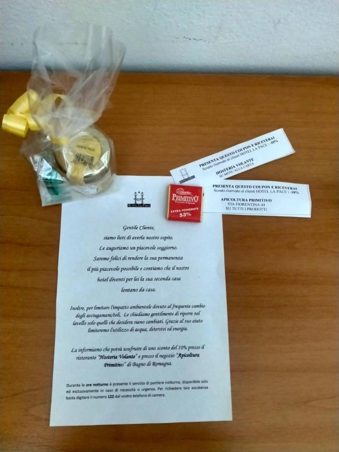 Hotel La Pace Bagno di Romagna Eksteriør bilde